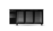 Skope BackBar Slimline 3 Tropical Glass Swing Doors Remote SL.3.GSW.TR - Hospitality Connect