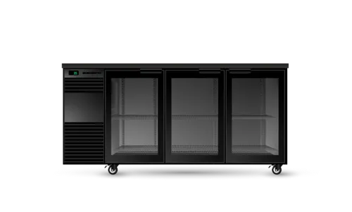 Skope BackBar Slimline 3 Tropical Glass Swing Doors Remote SL.3.GSW.TR - Hospitality Connect