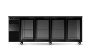 Skope BackBar Slimline 4 Tropical Glass Swing Doors Remote SL4GSW.TR. - Hospitality Connect