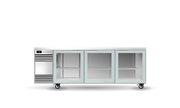 Skope BackBar Slimline 3 Solid Swing Doors SL.3.SSW. - Hospitality Connect
