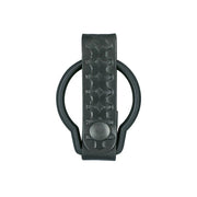 MAGLITE D CELL BELT HOLDER - Basketweave Leather, Black - Hospitality Connect