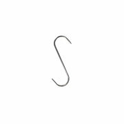 KH BUTCHERS HOOK 4" 100mm SINGLE POINT TIP 4MM GUAGE S/STEEL
