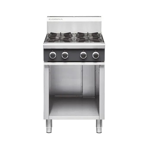 Cobra 600mm Four Burner Gas Cooktop C6D. - Hospitality Connect