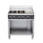 Cobra 900mm Four Burner /Griddle Gas Cooktop C9C. - Hospitality Connect