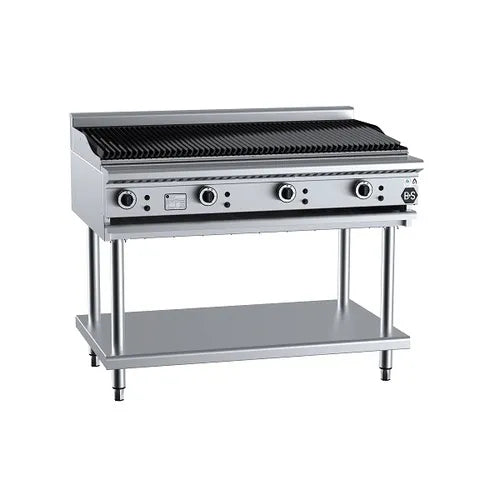 B&S Black Char Broiler 1200mm CBR-12. - Hospitality Connect