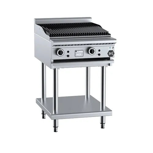 B&S Black Char Broiler 600mm CBR-6. - Hospitality Connect
