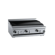 B&S Black Char Broiler 900mm Bench Mounted CBR-9BM. - Hospitality Connect