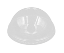 Pakmax 78mm PET Cold Paper Cups Dome Lids - CCDL-78C-PET-LID 1000