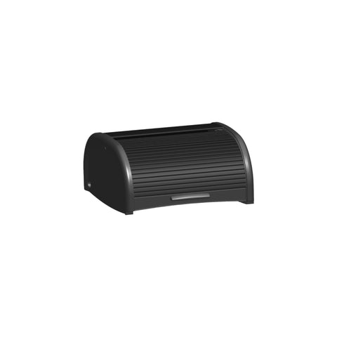 Black JIWINS security compartment for carts, 425x460x235mm, made of durable polypropylene, designed for secure storage.