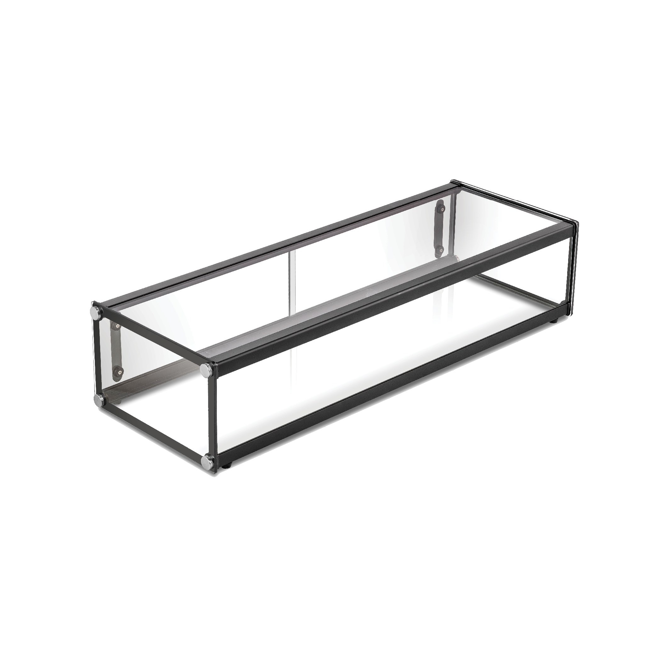 Exquisite One Tier Flat Glass Ambient Cake Display - Hospitality Connect