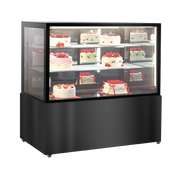 Exquisite CDM212 Three Tiers Mirror Cake Display Refrigerators 1200mm Width - Hospitality Connect