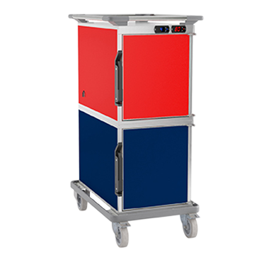 SDX Thermobox CE120R - 4 + 4 Tray Combined Chilled And Electric Heating Double Stacked Thermobox - Hospitality Connect
