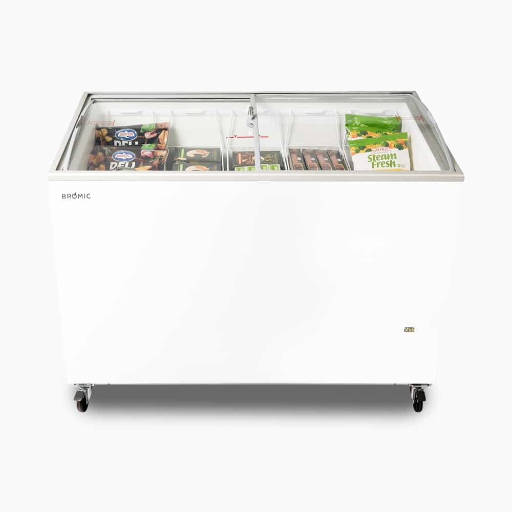 Bromic Display Chest Freezer - 352L - Curved Glass Top CF0400ATCG-NR - Hospitality Connect