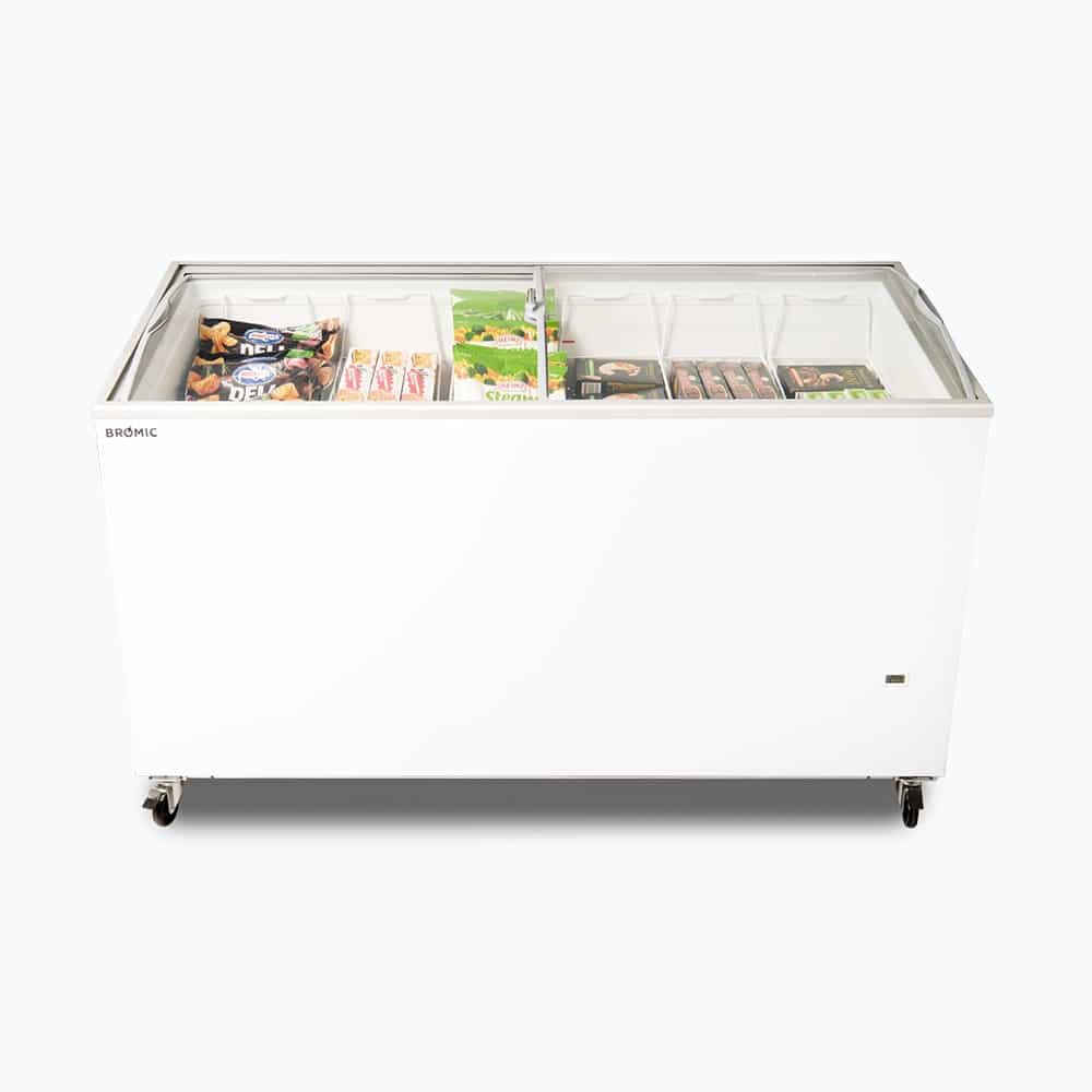 Bromic Display Chest Freezer - 427L - Curved Glass Top CF0500ATCG-NR - Hospitality Connect