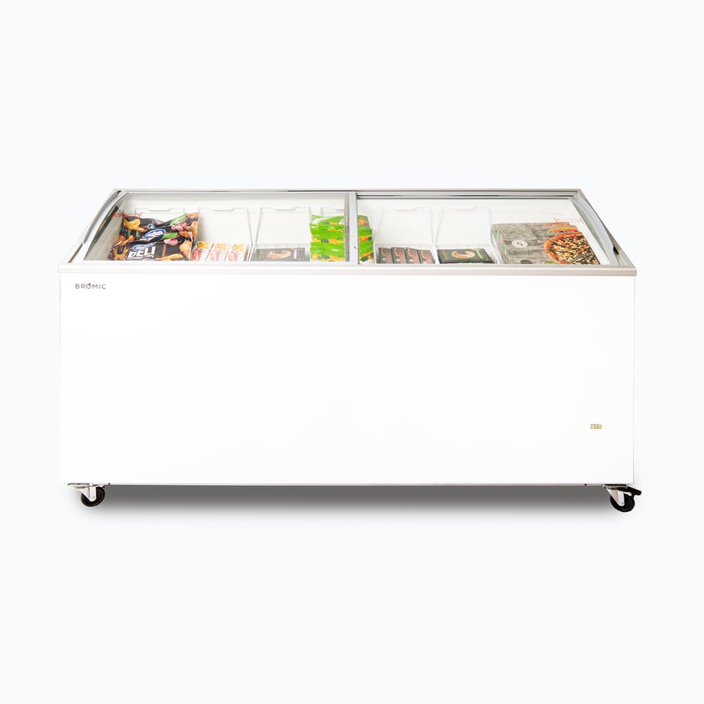 Bromic Display Chest Freezer - 555L - Curved Glass Top CF0600ATCG-NR - Hospitality Connect