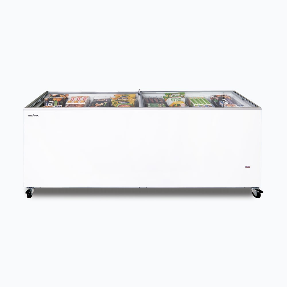 Bromic Display Chest Freezer - 670L - Flat Glass Top CF0700FTFG-NR - Hospitality Connect
