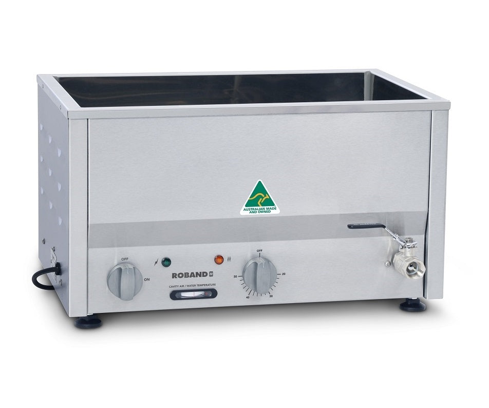 Roband CHOC2 Chocolate Bain Marie Fits two 1/2 size pan | Pans not included - Hospitality Connect