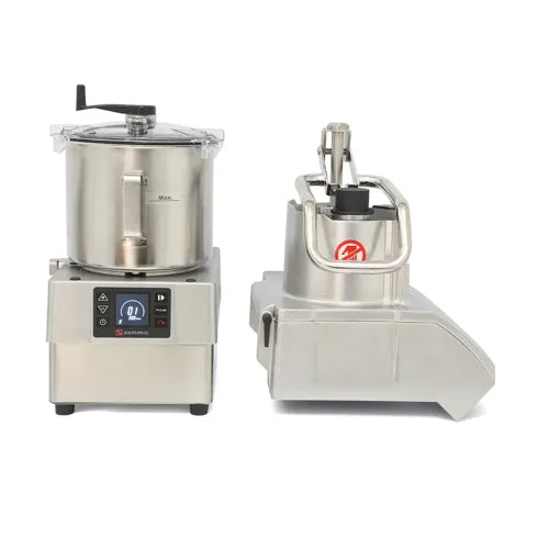 Sammic ULTRA RANGE COMBINATION VEGE PREP MACHINE - 8L BOWL WITH 3 DISC SET CK-38V *3 DISC SET. - Hospitality Connect