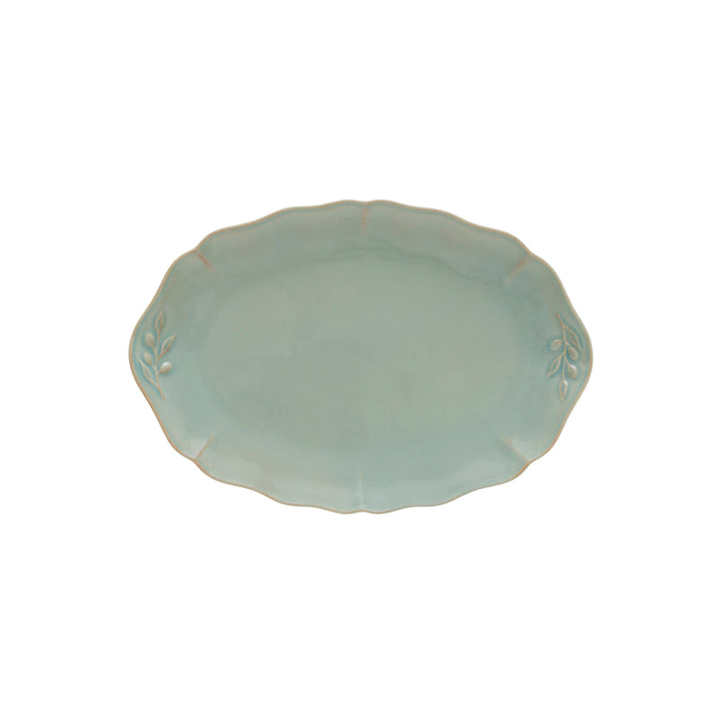 COSTA NOVA ALENTEJO OVAL PLATTER 323x222mm TURQ (JA321-TRQ) Box of 6