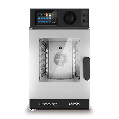 LAINOX 6 x 1/1GN Compact Electric Direct Steam Combi Oven with Touch Screen Controls - Hospitality Connect