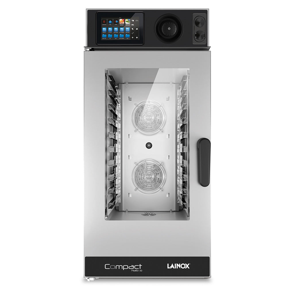 LAINOX 10 x 1/1GN Compact Electric Direct Steam Combi Oven with Touch Screen Controls - Hospitality Connect