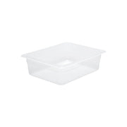 CHEF INOX GN STORAGE CONTAINER-POLYPROP GN 1/2 x 100mm CLEAR - Hospitality Connect