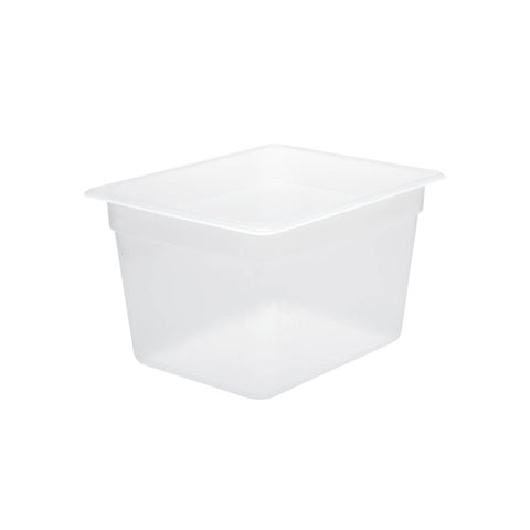 CHEF INOX GN STORAGE CONTAINER-POLYPROP GN 1/2 x 200mm CLEAR - Hospitality Connect
