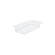CHEF INOX GN STORAGE CONTAINER-POLYPROP GN 1/3 x65mm CLEAR - Hospitality Connect