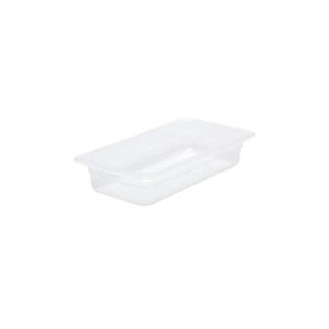 CHEF INOX GN STORAGE CONTAINER-POLYPROP GN 1/3 x65mm CLEAR - Hospitality Connect