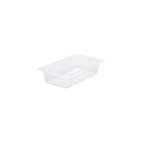 CHEF INOX GN STORAGE CONTAINER-POLYPROP GN 1/4 x65mm CLEAR - Hospitality Connect
