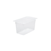 CHEF INOX GN STORAGE CONTAINER-POLYPROP GN 1/4 x150mm CLEAR - Hospitality Connect