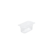 CHEF INOX GN STORAGE CONTAINER-POLYPROP GN 1/9 x150mm CLEAR - Hospitality Connect