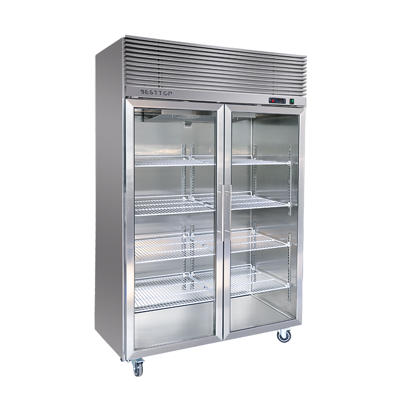 Best Top Double Glass Door Upright Fridge/CRT48-2SG - Hospitality Connect