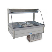 Roband  CRX23RD Curved Glass Cold Food Display
Fits 6 x 1/2 size 65mm | Pans Included - Hospitality Connect