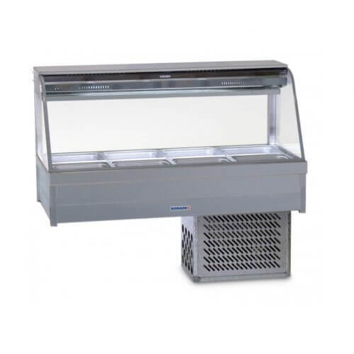 Roband CRX24RD Curved Glass Cold Food Display
Fits 8 x 1/2 size 65mm | Pans Included - Hospitality Connect