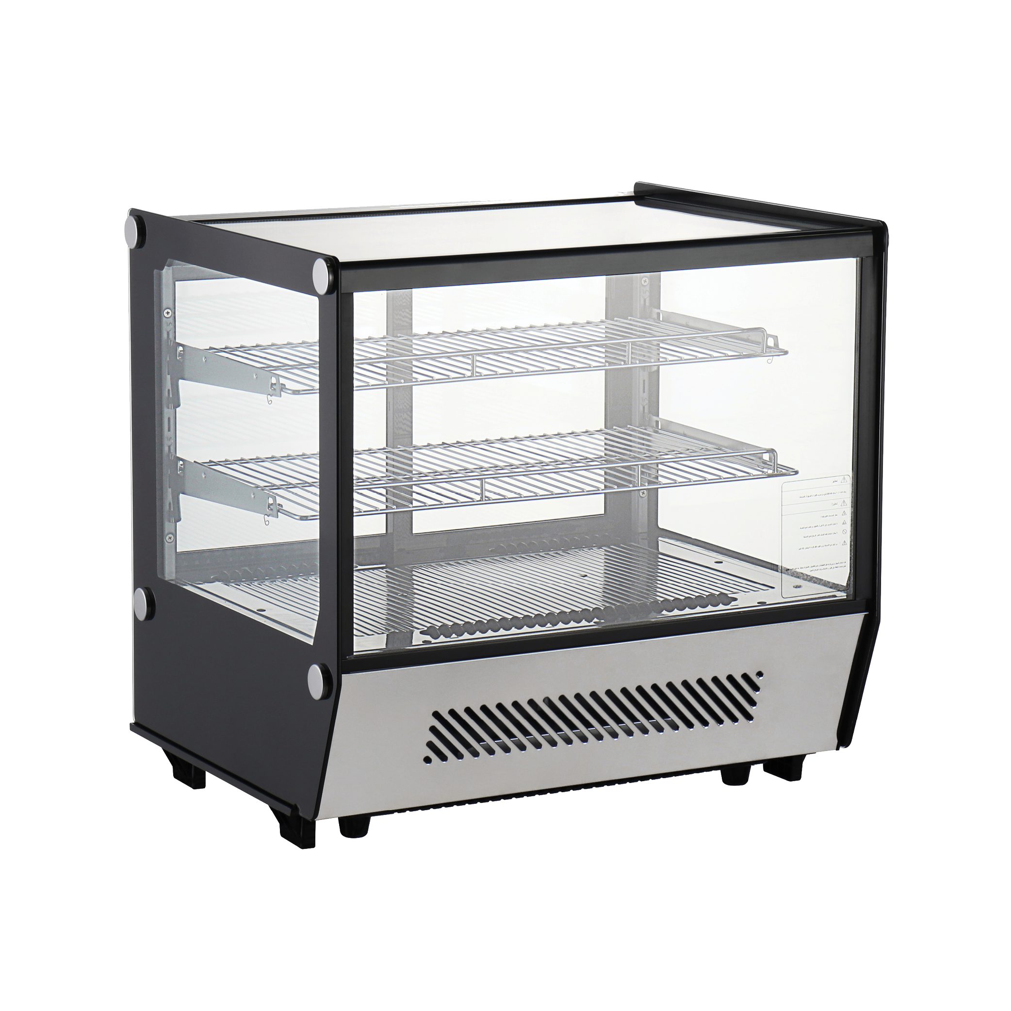 Exquisite CTC120S Counter Top Square Cake Display Refrigerators 120 Litre - Hospitality Connect