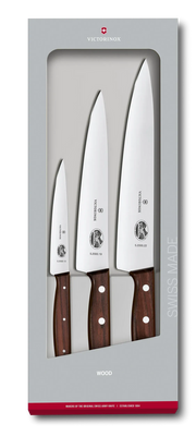 VICTORINOX Carving Set,  3 Piece - Wood - Hospitality Connect