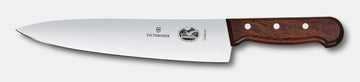 VICTORINOX Cooks-Carving Knife, Straight Edge 25cm - Wood - Hospitality Connect