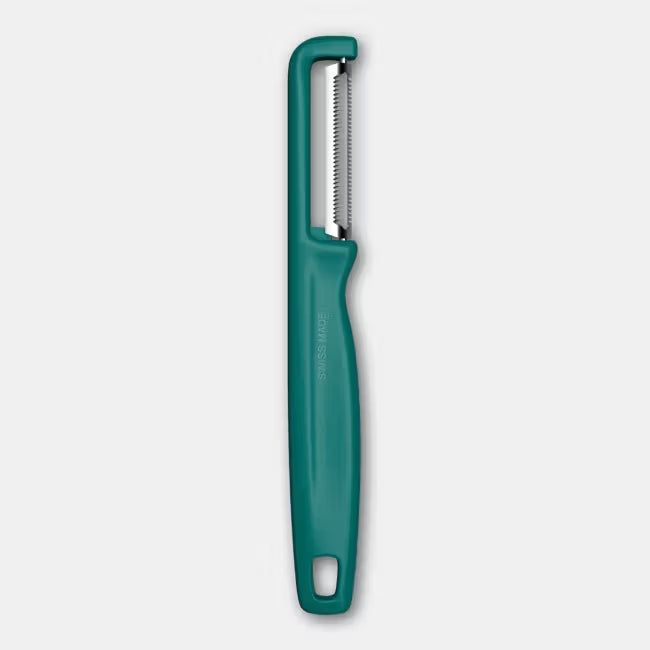 VICTORINOX Iota Peeler, Serrated Double Edge 10cm - Sage - Hospitality Connect