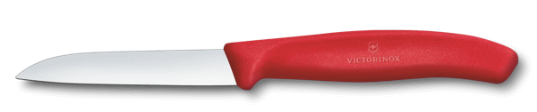 VICTORINOX Paring Knife, Straight Edge 8cm - New Red - Hospitality Connect