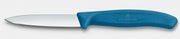 VICTORINOX Paring Knife, Straight Edge 8cm - New Blue - Hospitality Connect