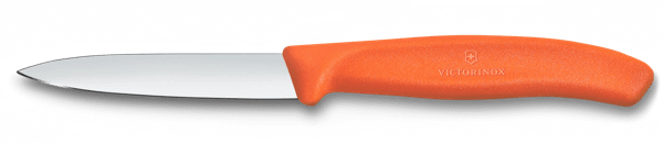 VICTORINOX Paring Knife, Straight Edge 8cm - New Orange - Hospitality Connect