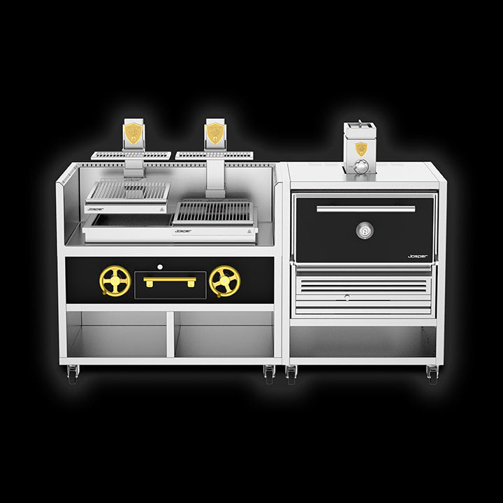Josper Combo Large / Charcoal Oven Double Basque Grill in one module  50-2-1-PRO-L - Hospitality Connect