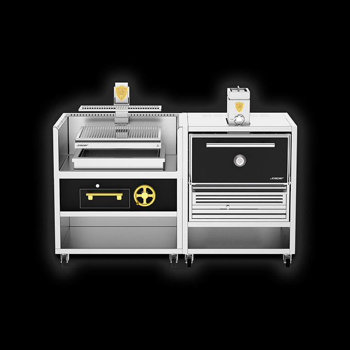 Josper Combo CVJ-76-PRO-Medium  / Charcoal Oven HJX-PRO + Basque Grill  76-1-1-PRO-M - Hospitality Connect