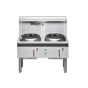 Cobra 1200mm Gas Waterless Wok with 2 Duckbill burners CW2H-DD. - Hospitality Connect