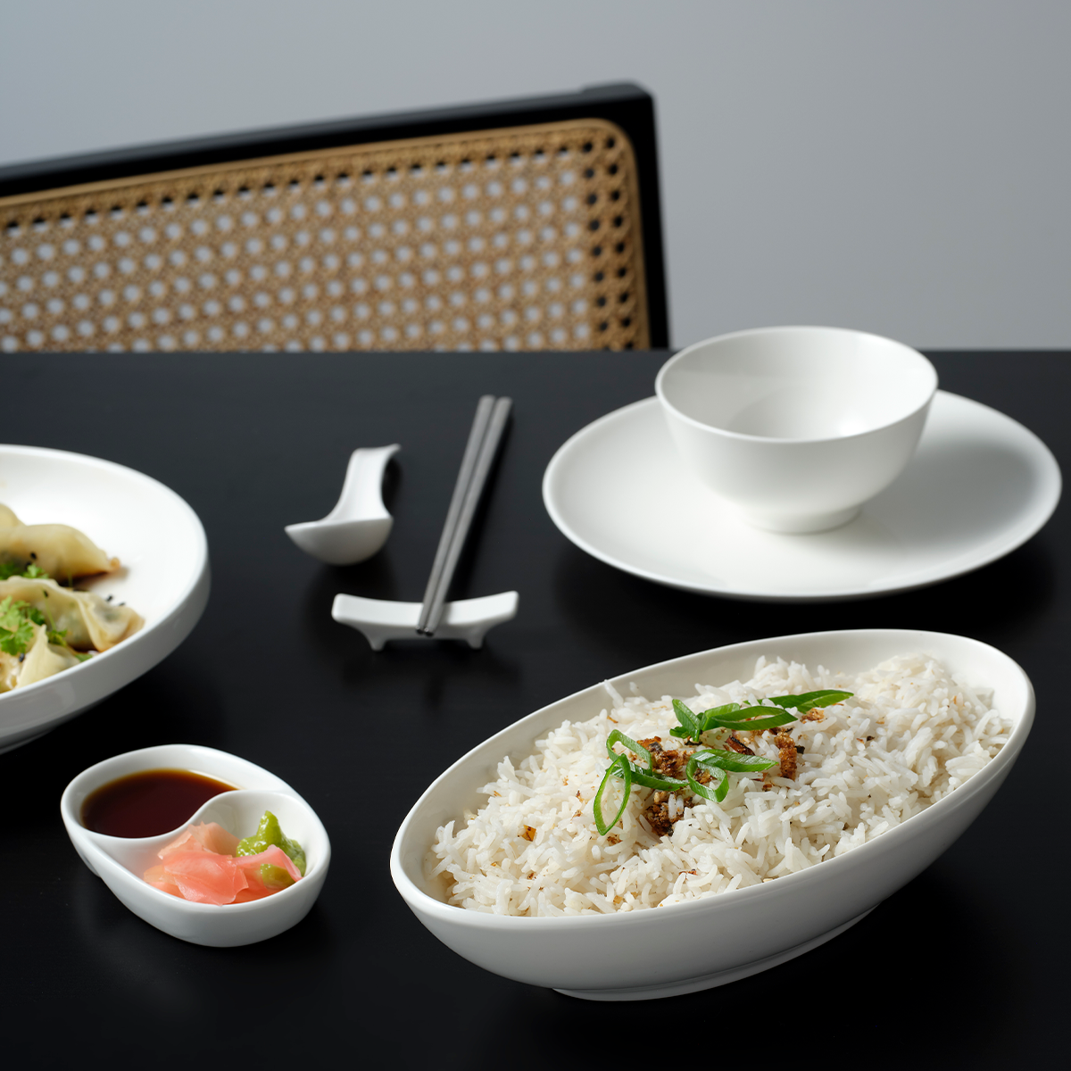TABLEKRAFT CORE WHITE ROUND PLATE COUPE SHAPE-150mm Box of 6 - Hospitality Connect
