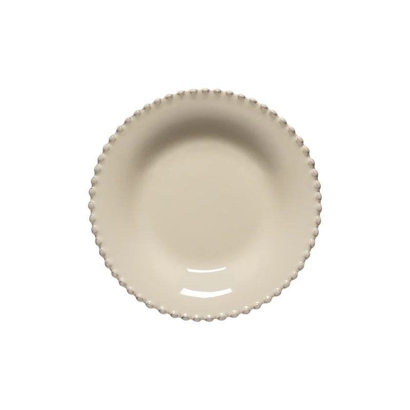 COSTA NOVA PEARL SOUP/ PASTA PLATE 242mm CREAM (PEP241-CRM) Box of 6
