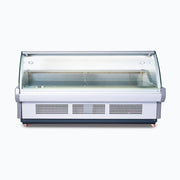 Bromic Curved Glass Deli Display - 2580mm DD2500CG-NR - Hospitality Connect