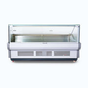 Bromic Square Glass Deli Display - 2580mm DD2500SG-NR - Hospitality Connect