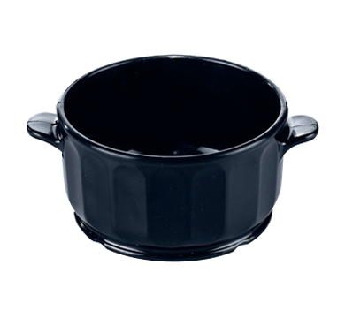 Aladdin Temp-Rite 8 oz. Round Bowl, High Heat, Black Box of 48 DM103K - Hospitality Connect